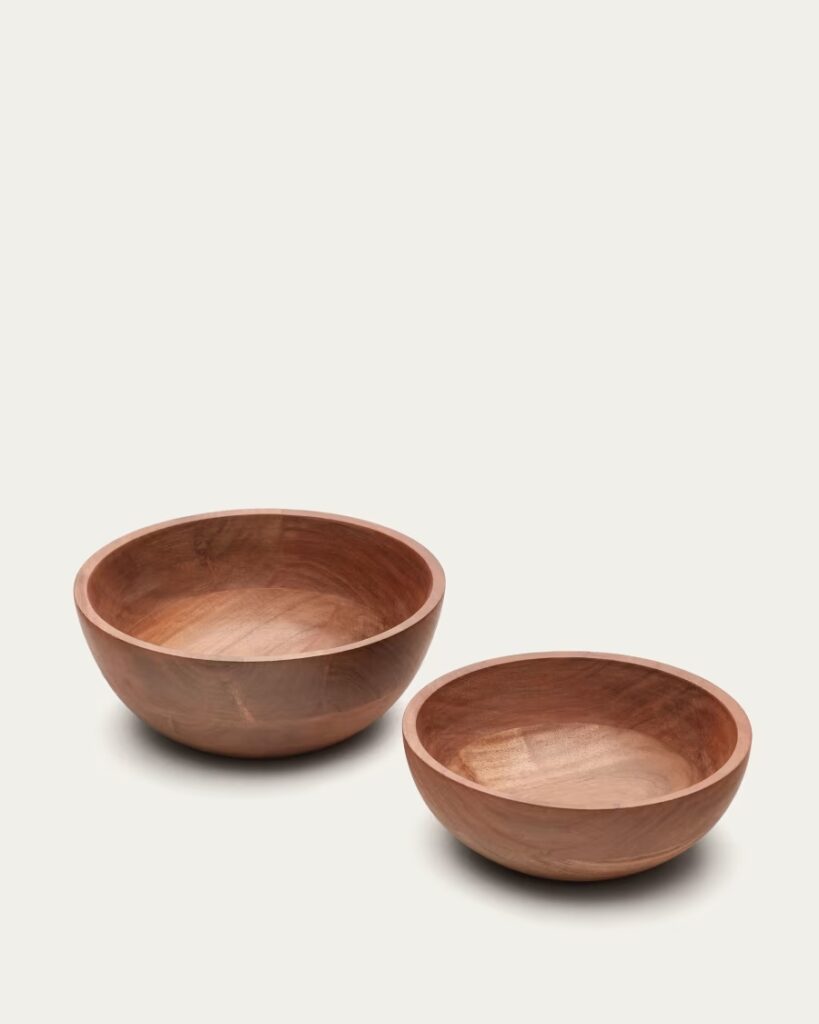 acacia wood bowls